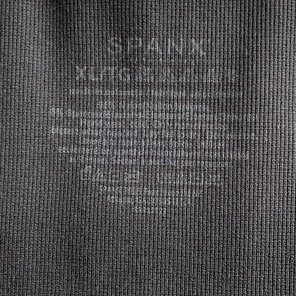 SPANX Look At Me Now Seamless Leggings Black Gray Leopard - Picture 8 of 13